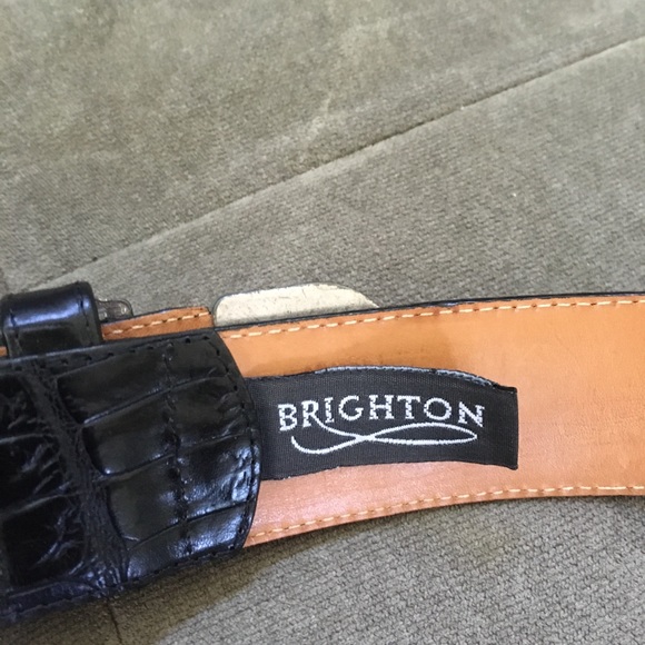 Vintage Brighton Belt Black Size Small - Picture 10 of 10